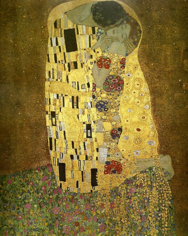Gustav Klimt kyssen